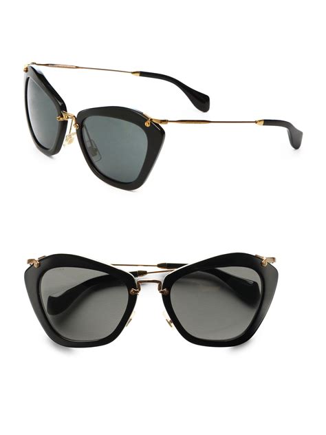 miu miu noir sunglasses sale|Miu Miu Sunglasses .